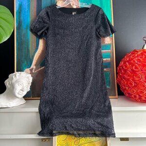 Shimmering t shirt dress XS